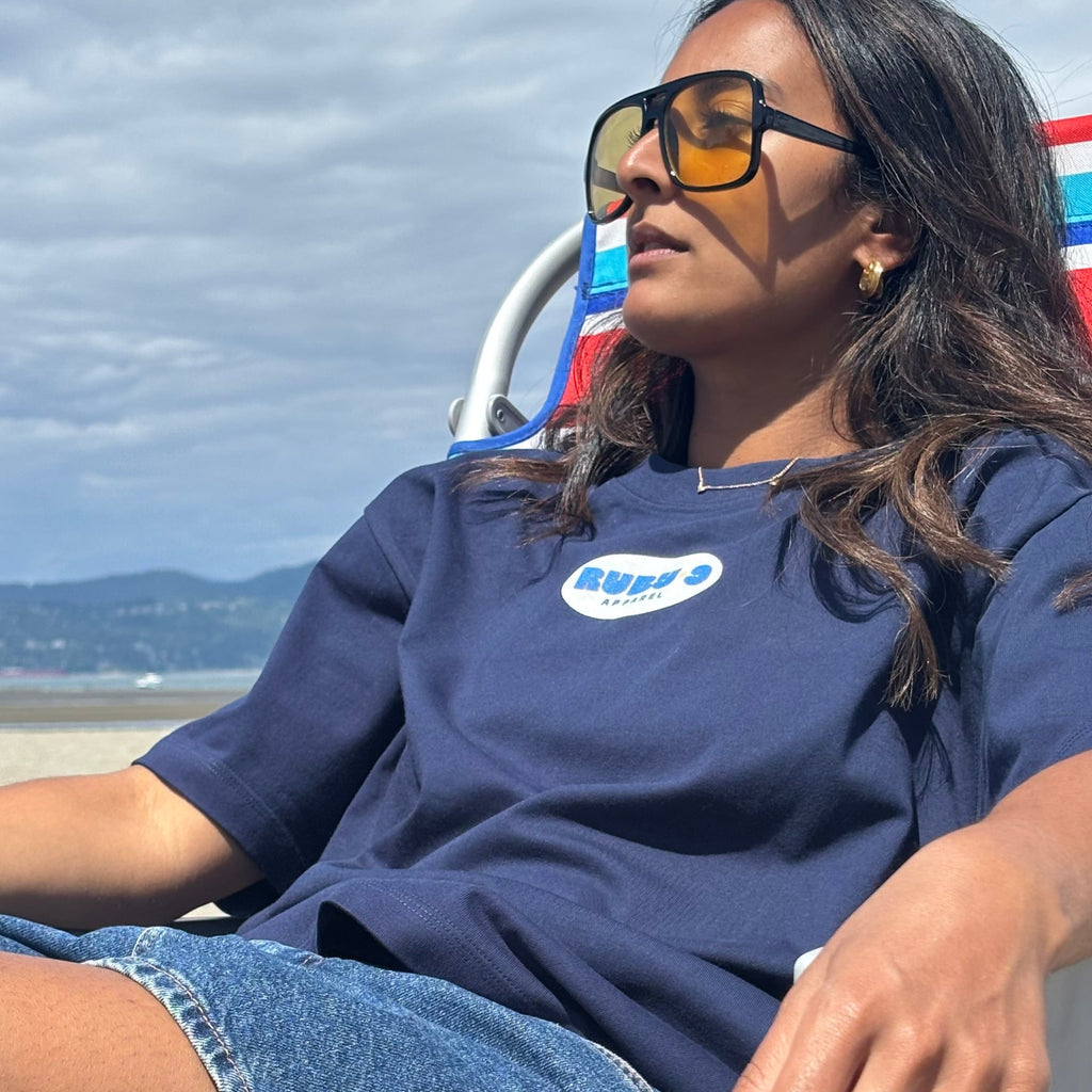 Ruby 9 Badge Logo Boxy T-Shirt